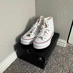White Chuck Taylor All Star EVA Lift Canvas Platform